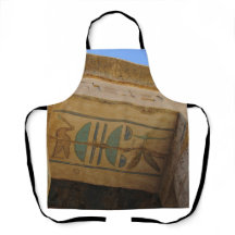 Temple égyptien Hiéroglyphes Apron