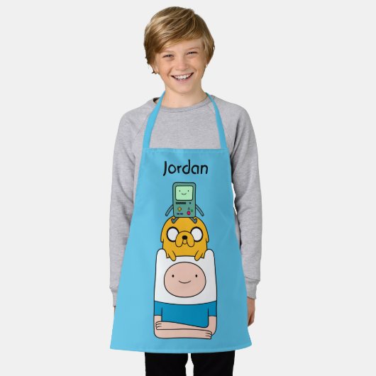 Tablier Temps d'aventure | BMO, Jake & Finn (Porté)