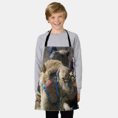 Tablier Temps De Circuler Camions, Enfants Plein Imprimer  (Porté)