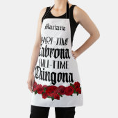 Tablier Temps partiel Cabrona temps plein Chingona Apron (Insitu)