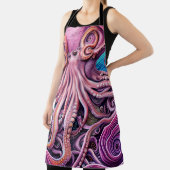 Tablier Tentacules octopiques roses (Insitu)