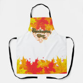 Tablier Termes du jour de l'Action de grâces (Recto)