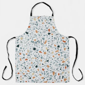 Tablier Terrazzo sol marbre sans soudure patter artisanal (Recto)