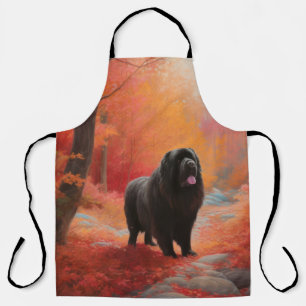 Tablier Terre-Neuve en automne Leaves Fall Inspire
