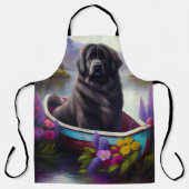 Tablier Terre-Neuve sur une pédale : une aventure Pittores (Recto)