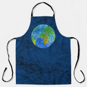 Tablier Terre tourbillonnant (Recto)