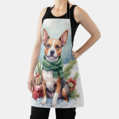 Tablier Terrier Amstaff Aquarelle Rustique (Insitu)