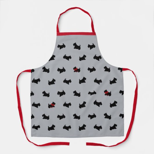 Tablier Terrier Apron écossais (Recto)