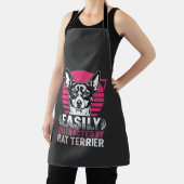 Tablier Terrier Rat Facilement Distrait Chien Rétro (Insitu)