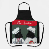 Tablier Térriers Écossais     (Recto)