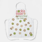 Tablier testeur de cookies (Recto)