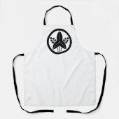 Tablier Tête de flèche debout dans un cercle (Recto)