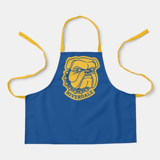 Tablier Tête de Riverdale Bulldog (Recto)