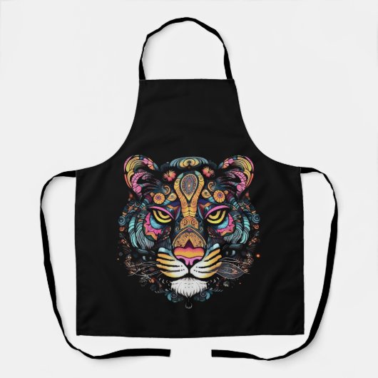 Tablier Tête de Tigre Incroyable (Recto)