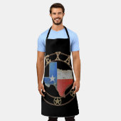 Tablier Texas Barn Art (Porté)