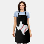 Tablier Texas Baseball État drôle Texas Baseball (Porté)
