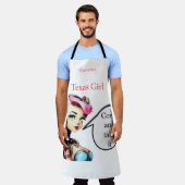 Tablier Texas Girl Thunder_Cove (Porté)