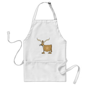 Tablier Texas Longhorn Cow