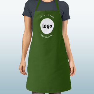 Tablier Texte de logo simple Entreprise Promotionnelle Ver