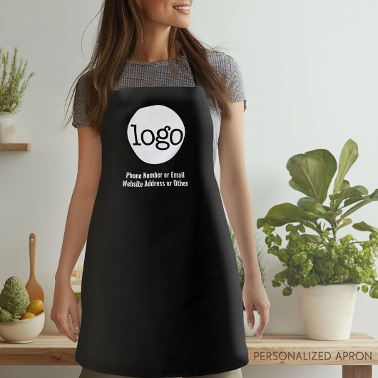 Tablier Texte du logo Office Business de base PEUT MODIFIE