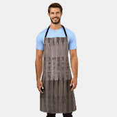 Tablier Texte Kanji à bord (Porté)