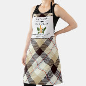 Tablier Texte personnalisé, aquarelle Cuisine (Insitu)