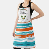 Tablier Texte personnalisé, aquarelle Cuisine (Insitu)