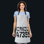 Tablier Texte usé et rayé Workout 247365 noir<br><div class="desc">Texte usé et rayé Workout 247365 en noir avec arrière - plan blanc. Parfait pour tous ceux qui font du levage,  de la remise en forme,  de l'entraînement,  de la musculation et d'aller à la salle de gym.</div>