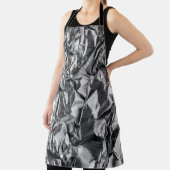 Tablier textile argenté (Insitu)