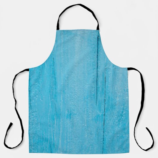 Tablier texture Arrière - plan bleu bois (Recto)