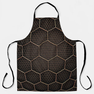 Tablier texture Arrière - plan grille hexagonale d