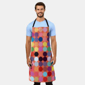 Tablier texture artistique Abstraite. Texture colorée. Art (Porté)