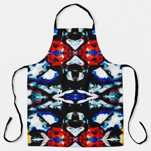 Tablier Texture couleur Abstraite (Recto)