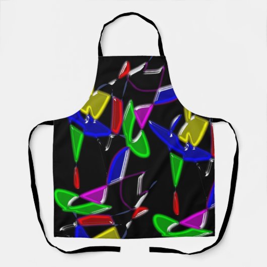 Tablier Texture d'art moderne (Recto)