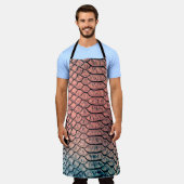 Tablier Texture de fond de texture de peau de serpent de l (Porté)