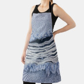 Tablier Texture de jean bleu clair torn (Insitu)