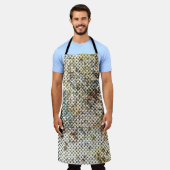 Tablier Texture de paillettes sans couture : arrière - pla (Porté)