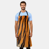 Tablier Texture d'impression de tigre (Porté)