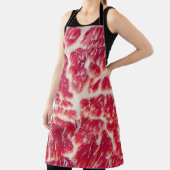 Tablier Texture du steak de boeuf marbré Closeup (Insitu)