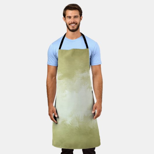 Tablier Texture gold background (Porté)