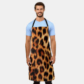 Tablier Texture léopard, motif sans couture d'animal afric (Porté)