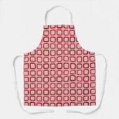 Tablier Texture moderne rose (Recto)