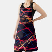 Tablier Texture néon avec longue exposition.abstrait, une (Insitu)