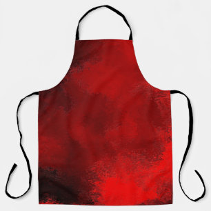 Tablier Texture peinture arrière - plan rouge