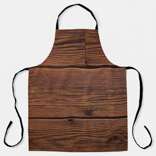 Tablier Texture wood grain weathered washed (Recto)