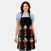 Tablier Thanksgiving 2021 Turquie porter un masque mal (Porté)