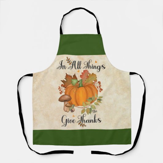 Tablier Thanksgiving Apron (Recto)