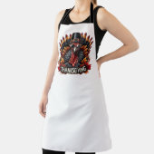 Tablier Thanksgiving apron turkey gift (Insitu)