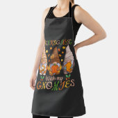 Tablier Thanksgiving Avec Mes Gnomies Automne Gnome Automn (Insitu)