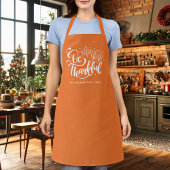 Tablier Thanksgiving Be Thanksgiving Script Harvest Orange